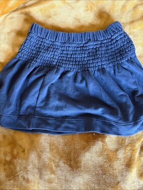Aerie Smocked Waist Casual Mini Skirt